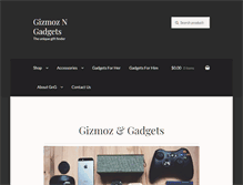 Tablet Screenshot of gizmozngadgets.com